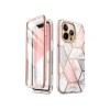 Husa Supcase Cosmo Compatibila Cu iPhone 13 Pro Max, Protectie Completa 360 Grade, Marble